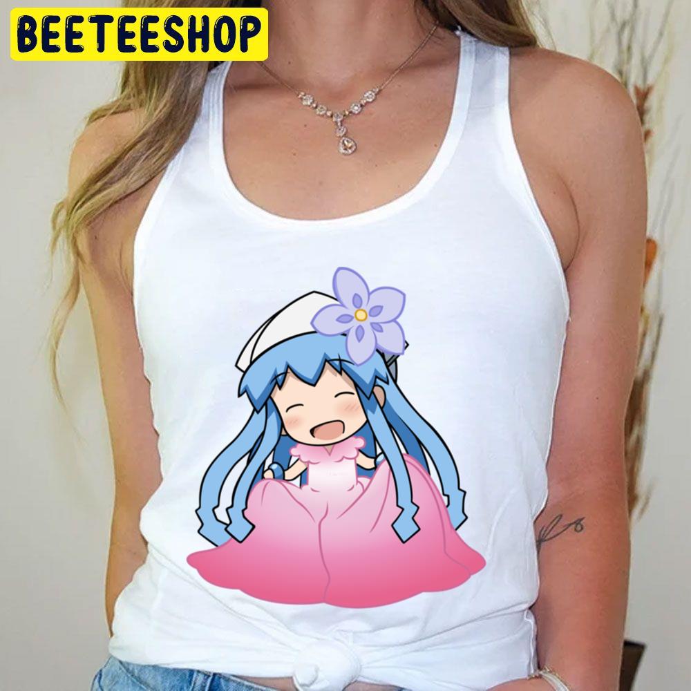 Chibi Art Ika Musume Shinryaku! Ika Musume Trending Unisex T-Shirt Chibi Art Ika Musume Shinryaku! Ika Musume Trending Unisex T-Shirt