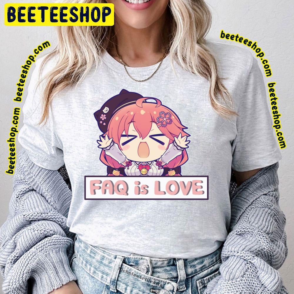 Chibi Faq Love Miko Trending Unisex T-Shirt Chibi Faq Love Miko Trending Unisex T-Shirt