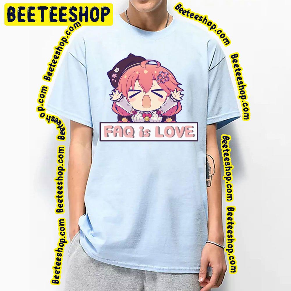 Chibi Faq Love Miko Trending Unisex T-Shirt Chibi Faq Love Miko Trending Unisex T-Shirt