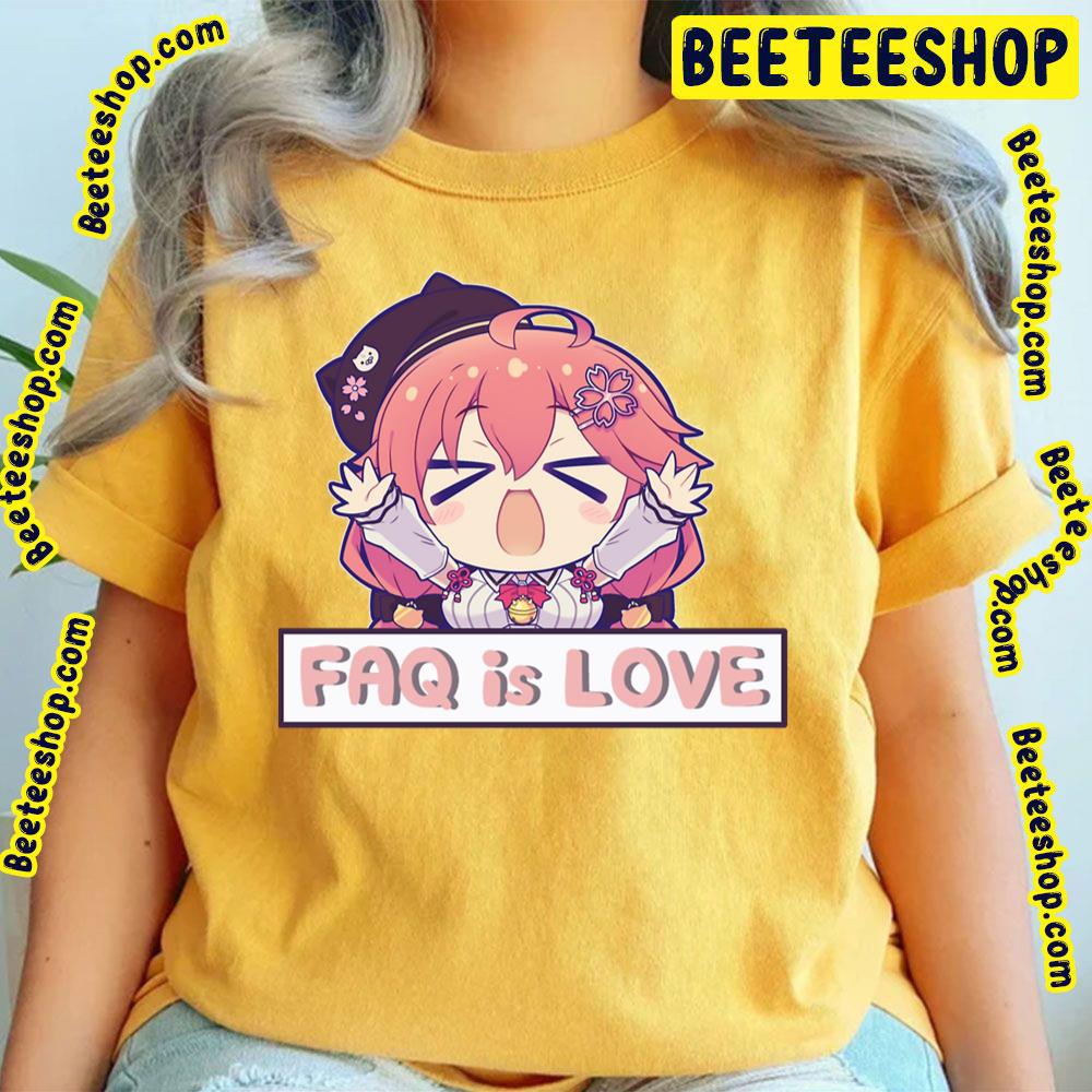 Chibi Faq Love Miko Trending Unisex T-Shirt Chibi Faq Love Miko Trending Unisex T-Shirt