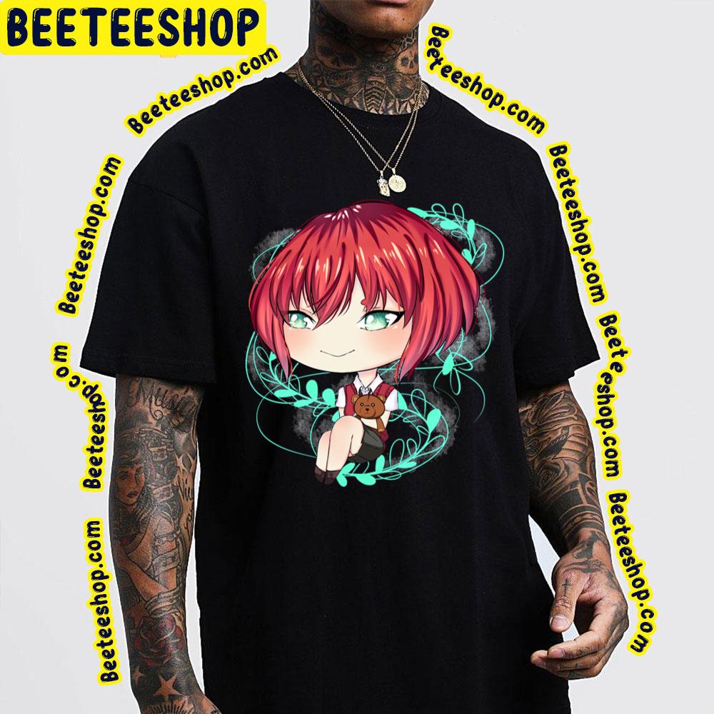 Chibi Hatori The Ancient Magus Bride Trending Unisex T-Shirt Chibi Hatori The Ancient Magus Bride Trending Unisex T-Shirt