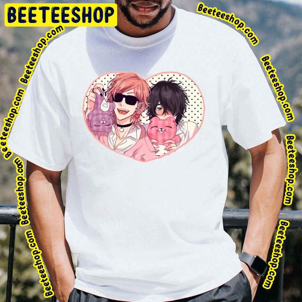 Chibi Heart Couple Yarichin Bitch Club Trending Unisex T-Shirt Chibi Heart Couple Yarichin Bitch Club Trending Unisex T-Shirt