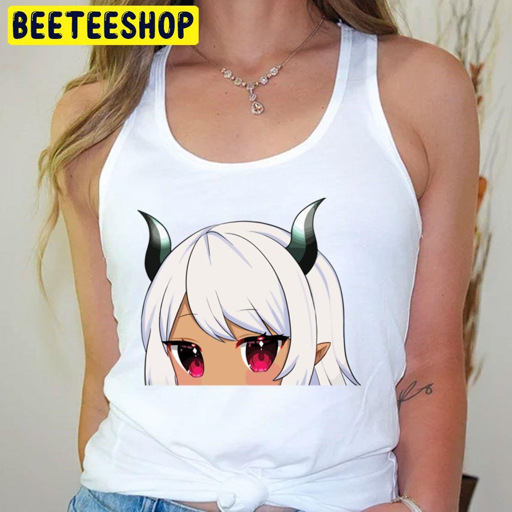 Chibi Peeker Beelzebub Trending Unisex T-Shirt Chibi Peeker Beelzebub Trending Unisex T-Shirt