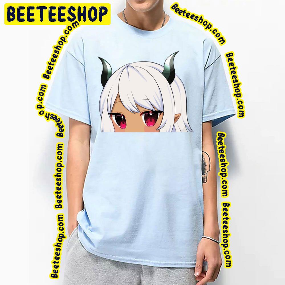 Chibi Peeker Beelzebub Trending Unisex T-Shirt Chibi Peeker Beelzebub Trending Unisex T-Shirt