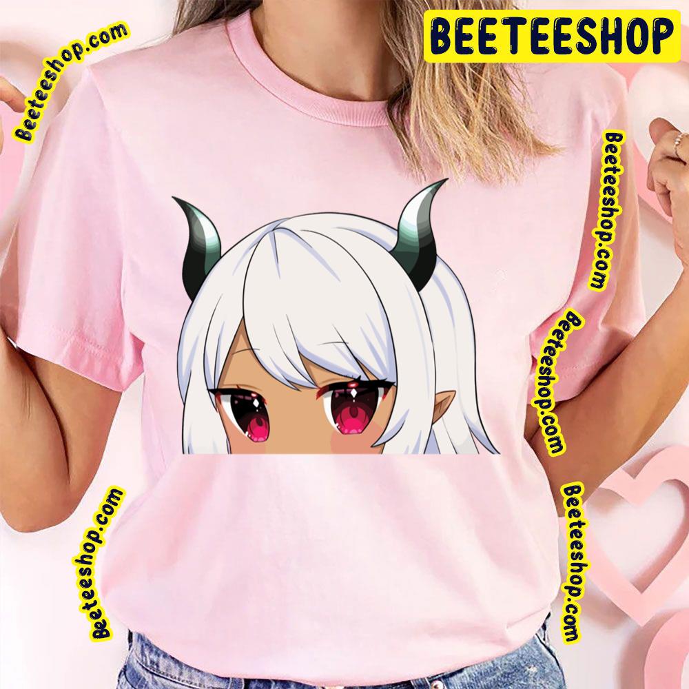 Chibi Peeker Beelzebub Trending Unisex T-Shirt Chibi Peeker Beelzebub Trending Unisex T-Shirt
