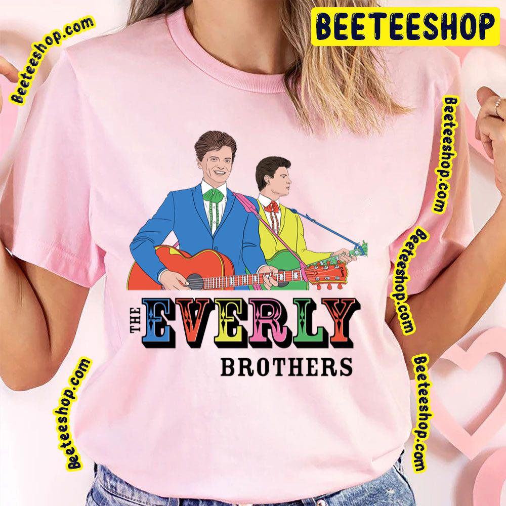 Color Art The Everly Brothers Trending Unisex T-Shirt Color Art The Everly Brothers Trending Unisex T-Shirt