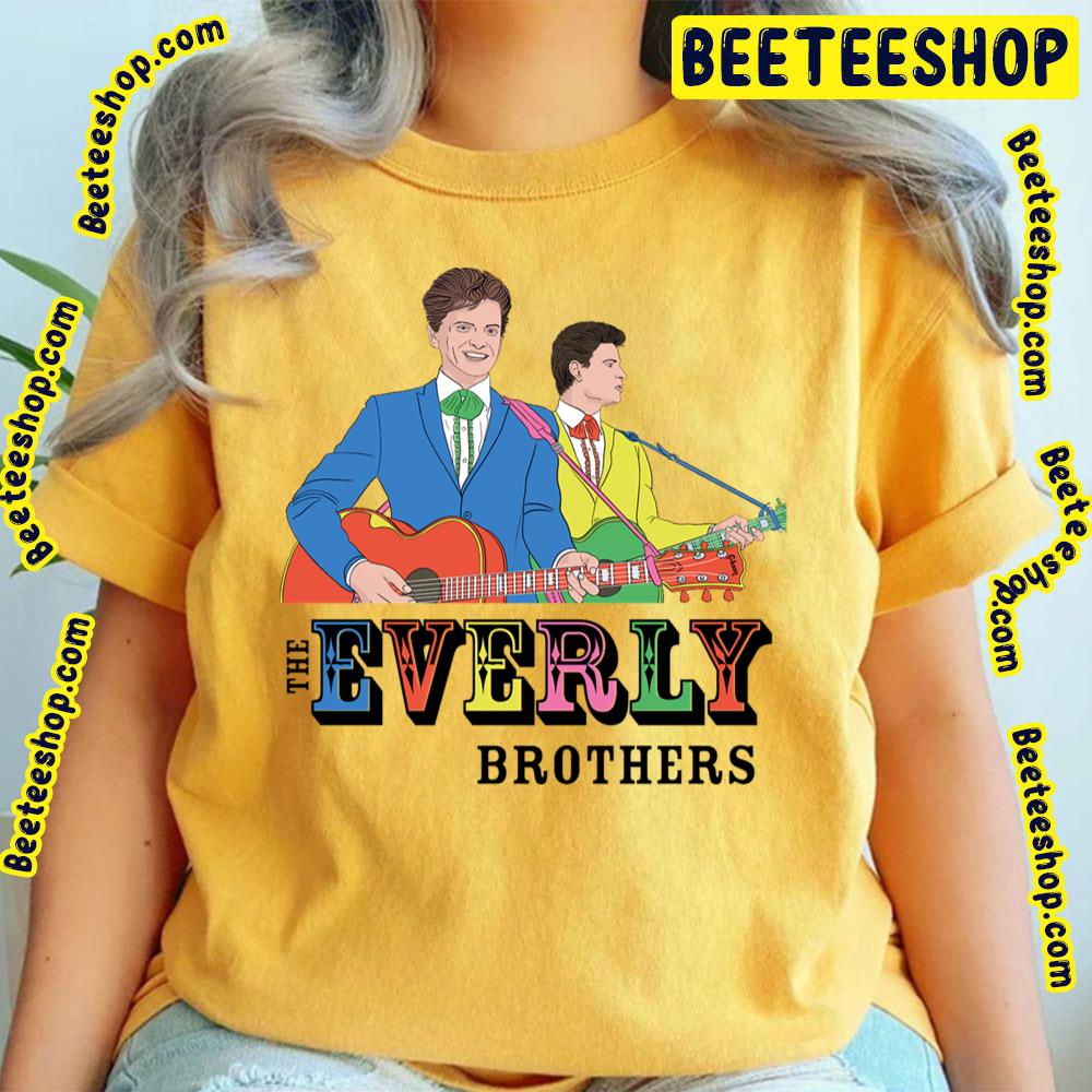 Color Art The Everly Brothers Trending Unisex T-Shirt Color Art The Everly Brothers Trending Unisex T-Shirt