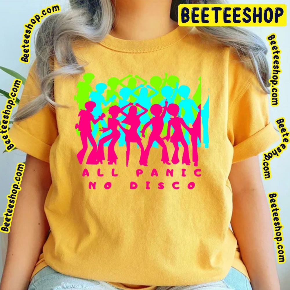 Color Dancing Panic! At The Disco Trending Unisex T-Shirt Color Dancing Panic! At The Disco Trending Unisex T-Shirt