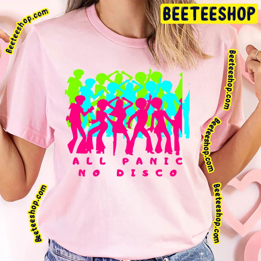 Color Dancing Panic! At The Disco Trending Unisex T-Shirt Color Dancing Panic! At The Disco Trending Unisex T-Shirt
