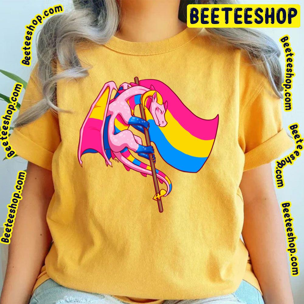Color Flag Dragon Pink Trending Unisex T-Shirt Color Flag Dragon Pink Trending Unisex T-Shirt