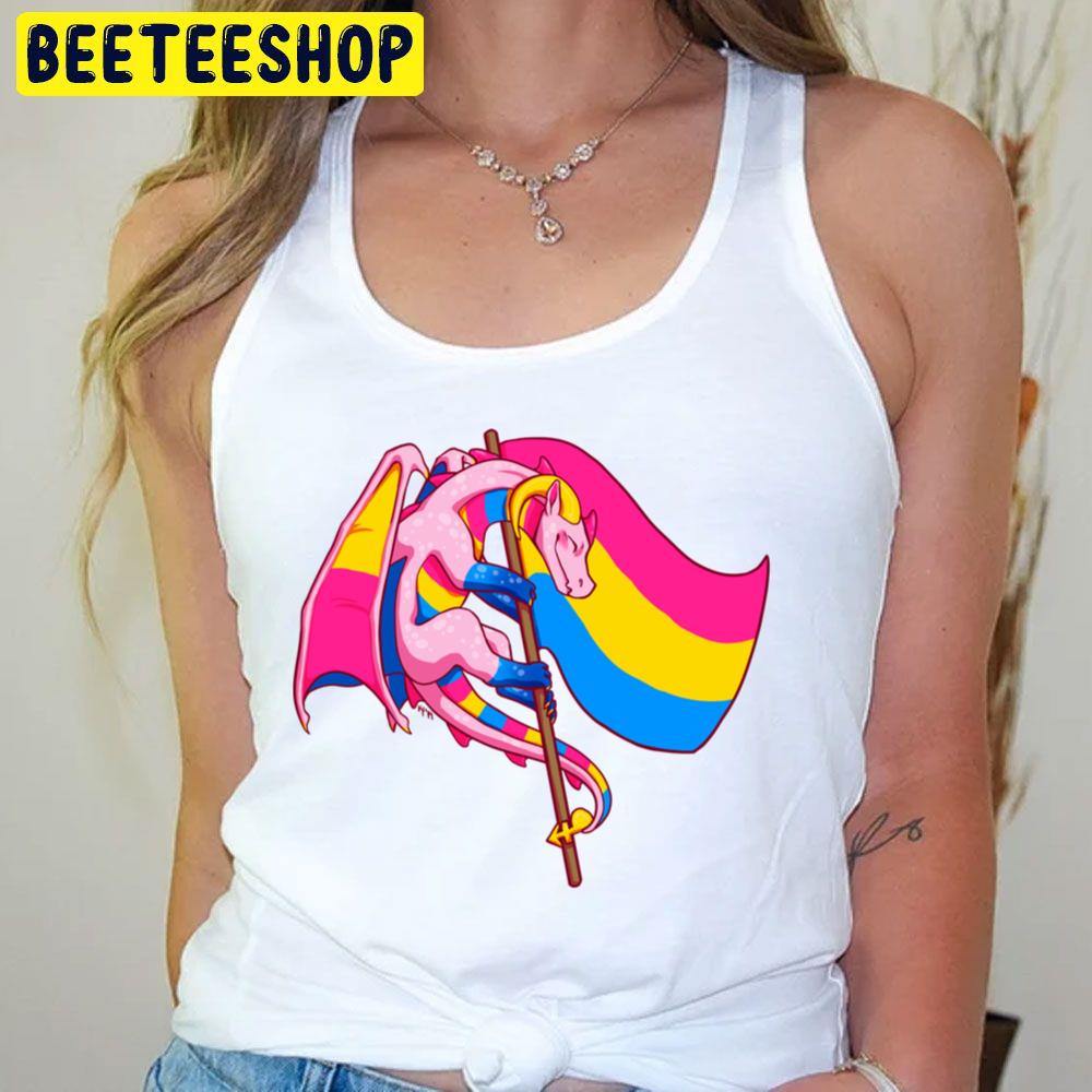 Color Flag Dragon Pink Trending Unisex T-Shirt Color Flag Dragon Pink Trending Unisex T-Shirt