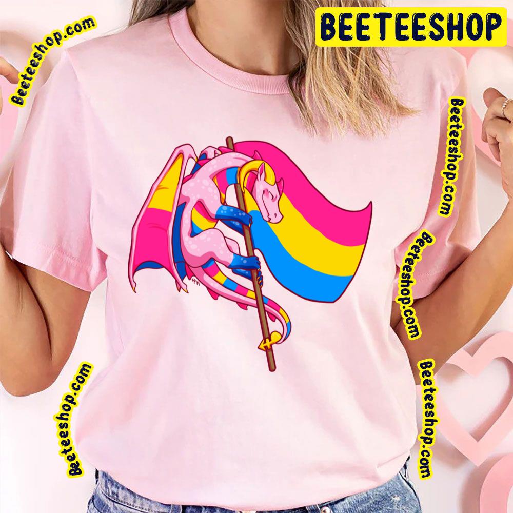 Color Flag Dragon Pink Trending Unisex T-Shirt Color Flag Dragon Pink Trending Unisex T-Shirt
