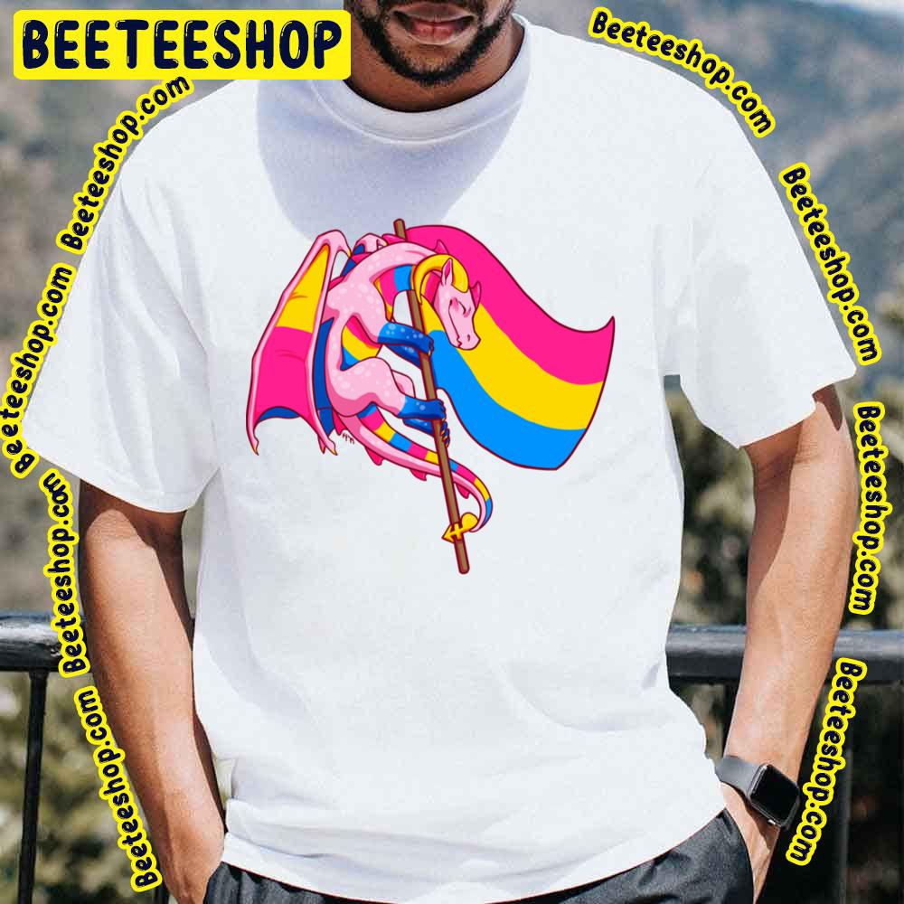 Color Flag Dragon Pink Trending Unisex T-Shirt Color Flag Dragon Pink Trending Unisex T-Shirt