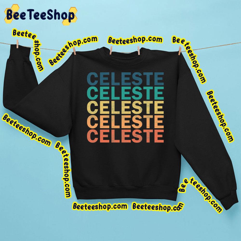 Color Text Celeste Logo Trending Unisex Sweatshirt Color Text Celeste Logo Trending Unisex Sweatshirt