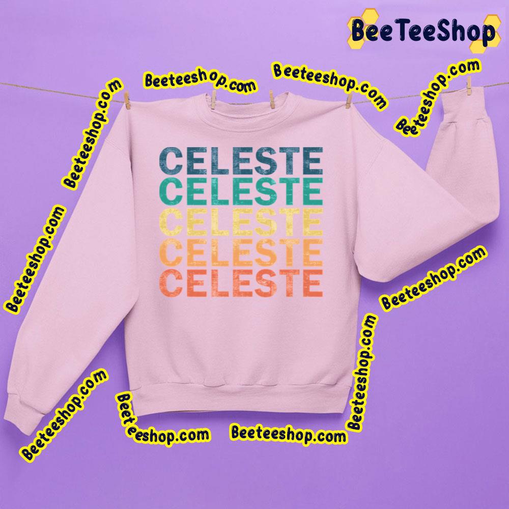 Color Text Celeste Logo Trending Unisex Sweatshirt Color Text Celeste Logo Trending Unisex Sweatshirt