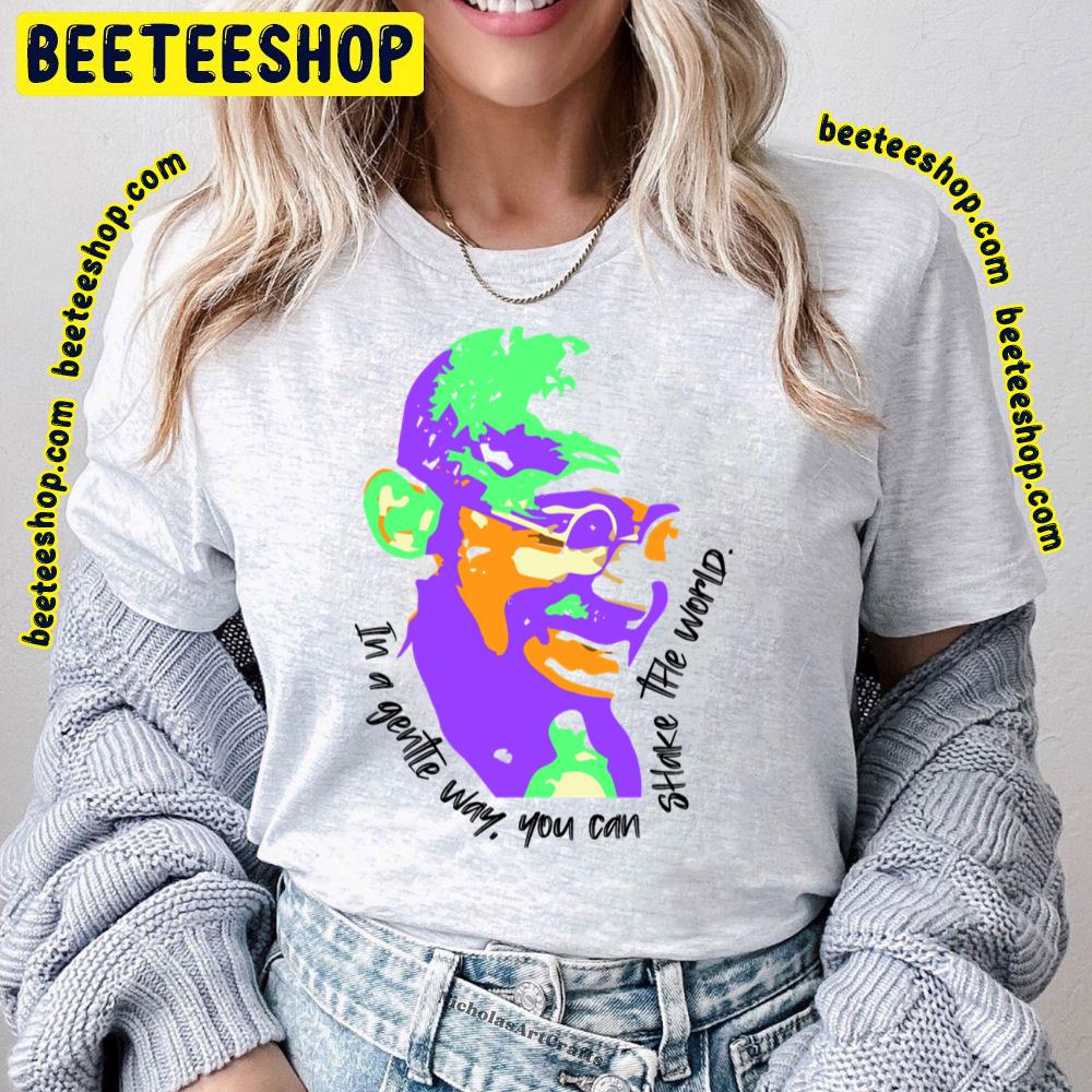 Colorful Mahatma Gandhi Peace Maker Trending Unisex T-Shirt Colorful Mahatma Gandhi Peace Maker Trending Unisex T-Shirt