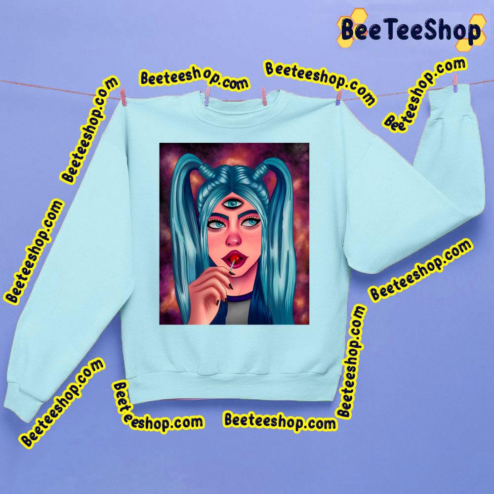 Cosmic Girl 3×3 Eyes Trending Unisex Sweatshirt Cosmic Girl 3×3 Eyes Trending Unisex Sweatshirt