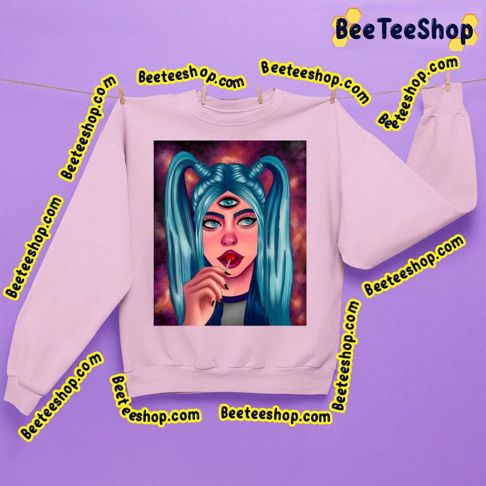 Cosmic Girl 3×3 Eyes Trending Unisex Sweatshirt Cosmic Girl 3×3 Eyes Trending Unisex Sweatshirt