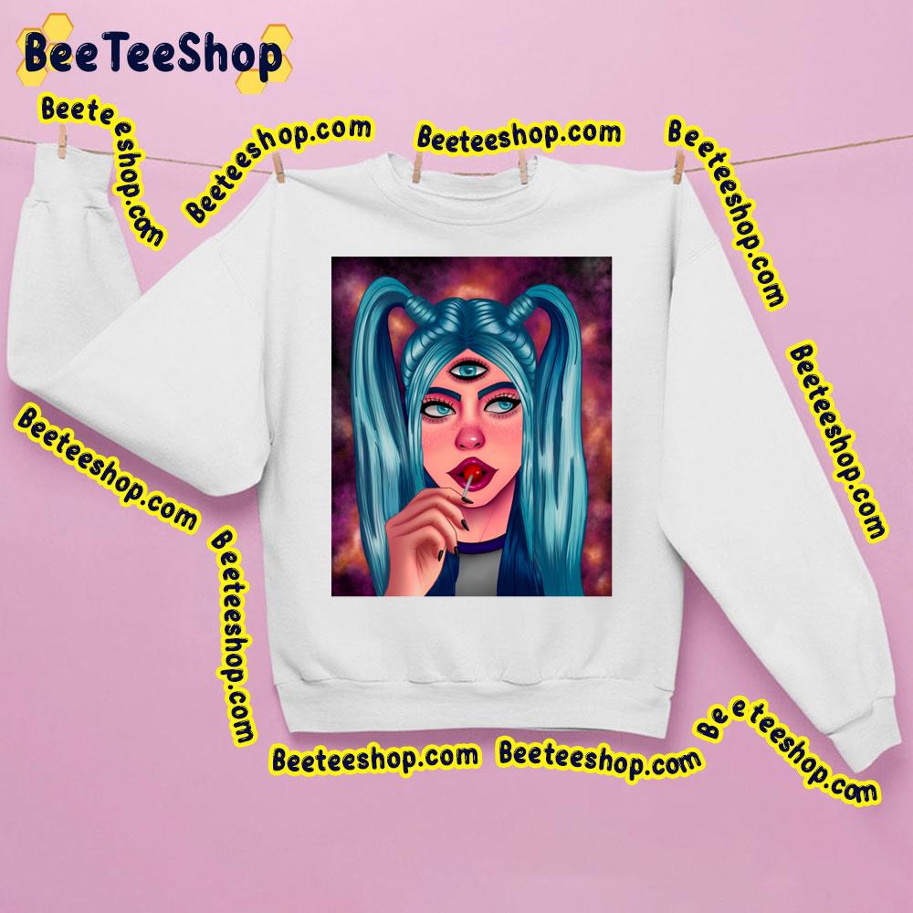 Cosmic Girl 3×3 Eyes Trending Unisex Sweatshirt Cosmic Girl 3×3 Eyes Trending Unisex Sweatshirt