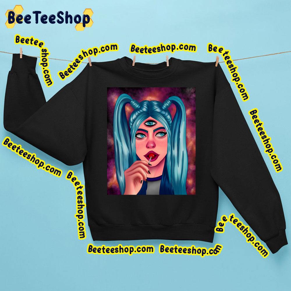 Cosmic Girl 3×3 Eyes Trending Unisex Sweatshirt Cosmic Girl 3×3 Eyes Trending Unisex Sweatshirt