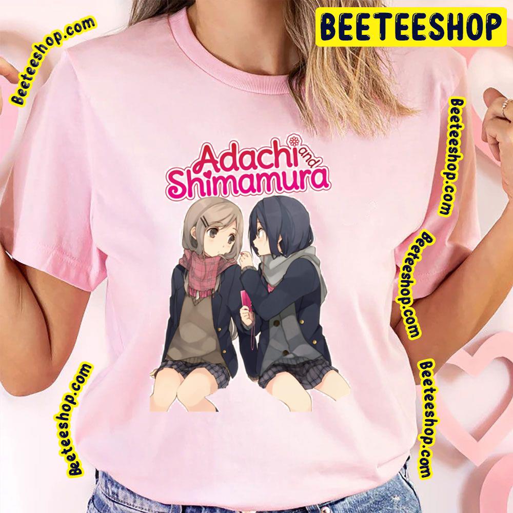 Couple Girl Adachi To Shimamura Trending Unisex T-Shirt Couple Girl Adachi To Shimamura Trending Unisex T-Shirt