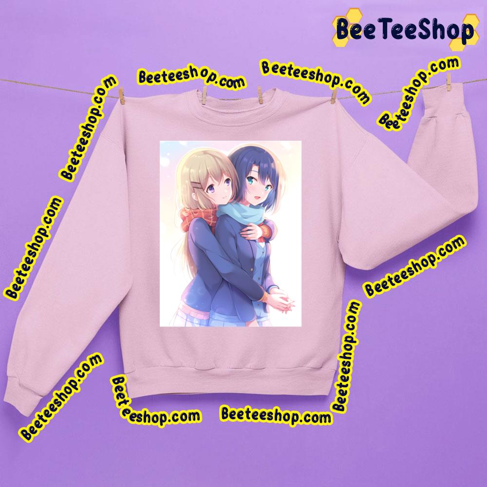 Couple Hug Adachi To Shimamura Trending Unisex Sweatshirt Couple Hug Adachi To Shimamura Trending Unisex Sweatshirt
