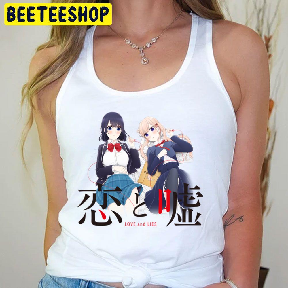 Couple Koi To Uso Love And Lies Trending Unisex T-Shirt Couple Koi To Uso Love And Lies Trending Unisex T-Shirt