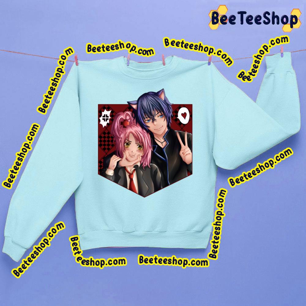 Cute Couple Shugo Chara Trending Unisex Sweatshirt Cute Couple Shugo Chara Trending Unisex Sweatshirt