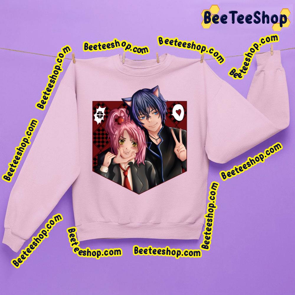 Cute Couple Shugo Chara Trending Unisex Sweatshirt Cute Couple Shugo Chara Trending Unisex Sweatshirt