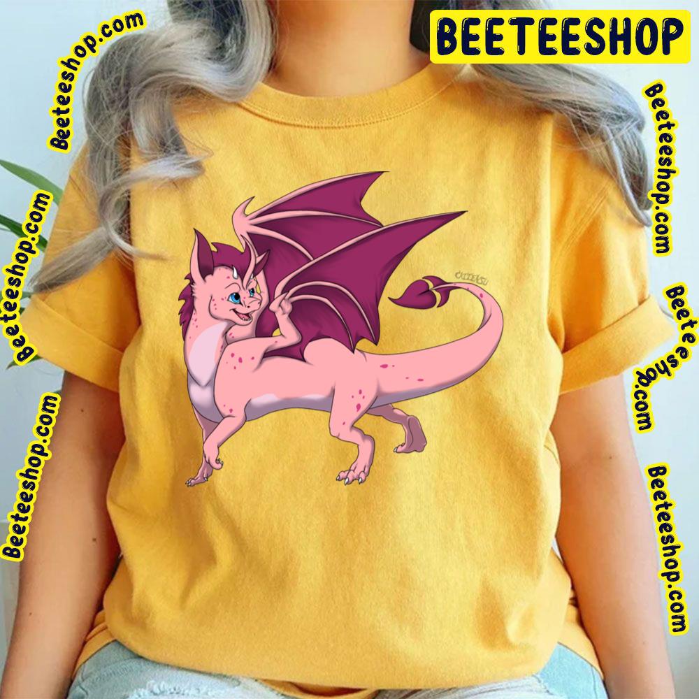 Cute Dragon Pink Trending Unisex T-Shirt Cute Dragon Pink Trending Unisex T-Shirt