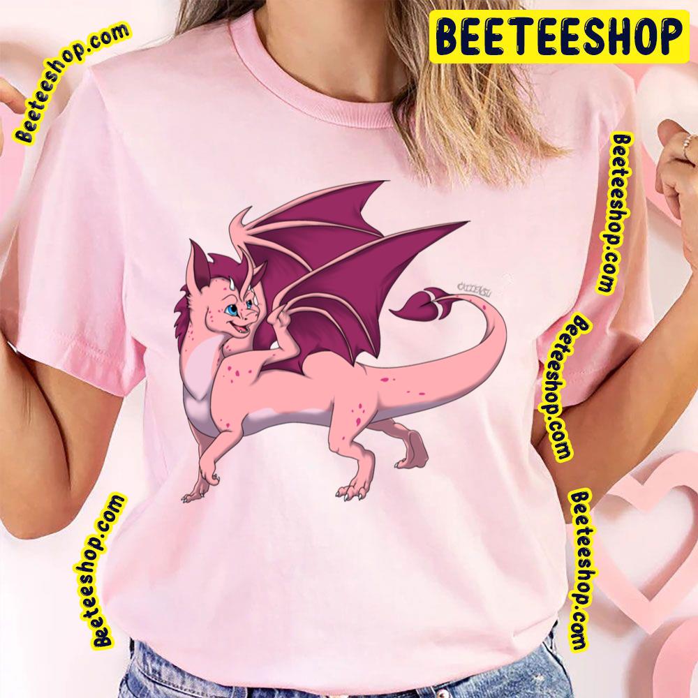 Cute Dragon Pink Trending Unisex T-Shirt Cute Dragon Pink Trending Unisex T-Shirt