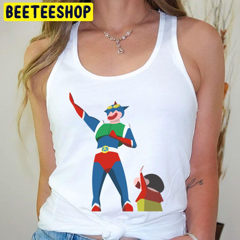 Cute Hero Crayon Shin Chan Trending Unisex T-Shirt Cute Hero Crayon Shin Chan Trending Unisex T-Shirt