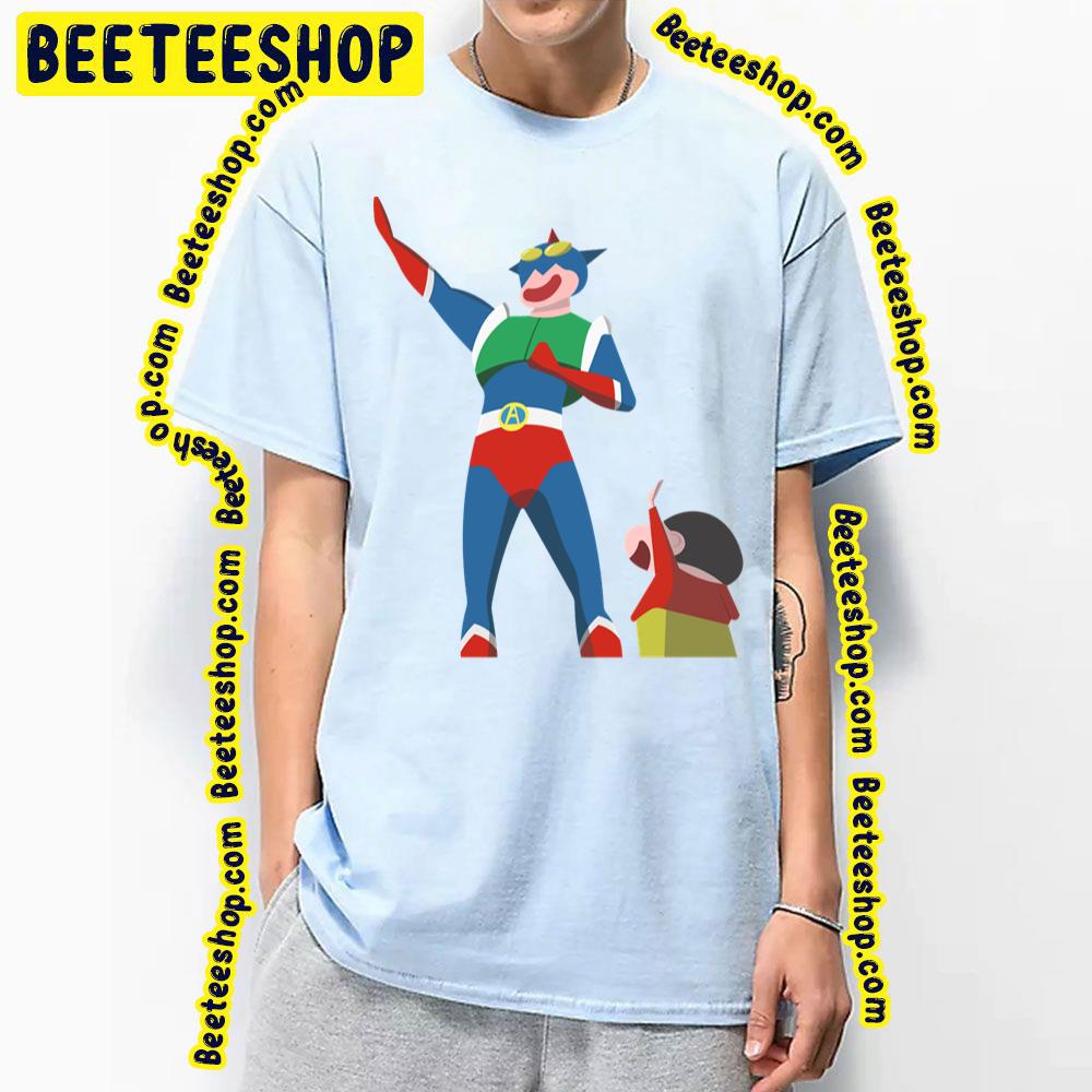 Cute Hero Crayon Shin Chan Trending Unisex T-Shirt Cute Hero Crayon Shin Chan Trending Unisex T-Shirt