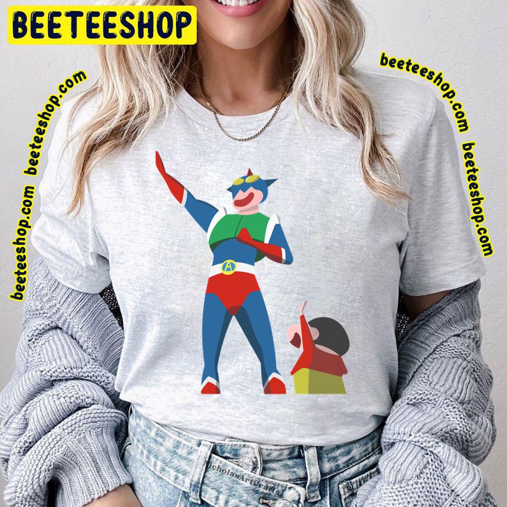 Cute Hero Crayon Shin Chan Trending Unisex T-Shirt Cute Hero Crayon Shin Chan Trending Unisex T-Shirt