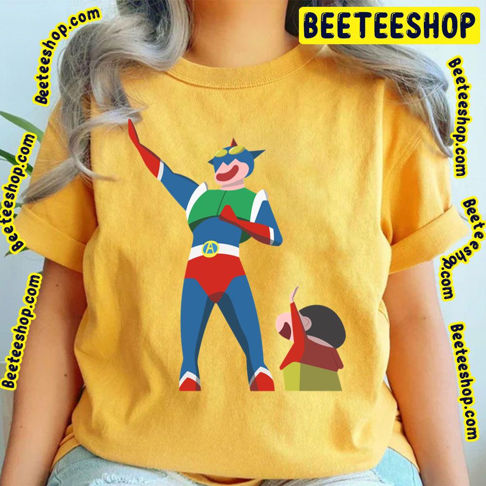 Cute Hero Crayon Shin Chan Trending Unisex T-Shirt Cute Hero Crayon Shin Chan Trending Unisex T-Shirt