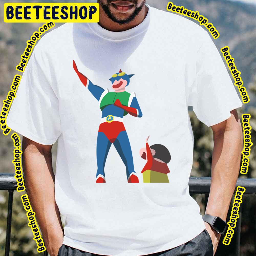 Cute Hero Crayon Shin Chan Trending Unisex T-Shirt Cute Hero Crayon Shin Chan Trending Unisex T-Shirt