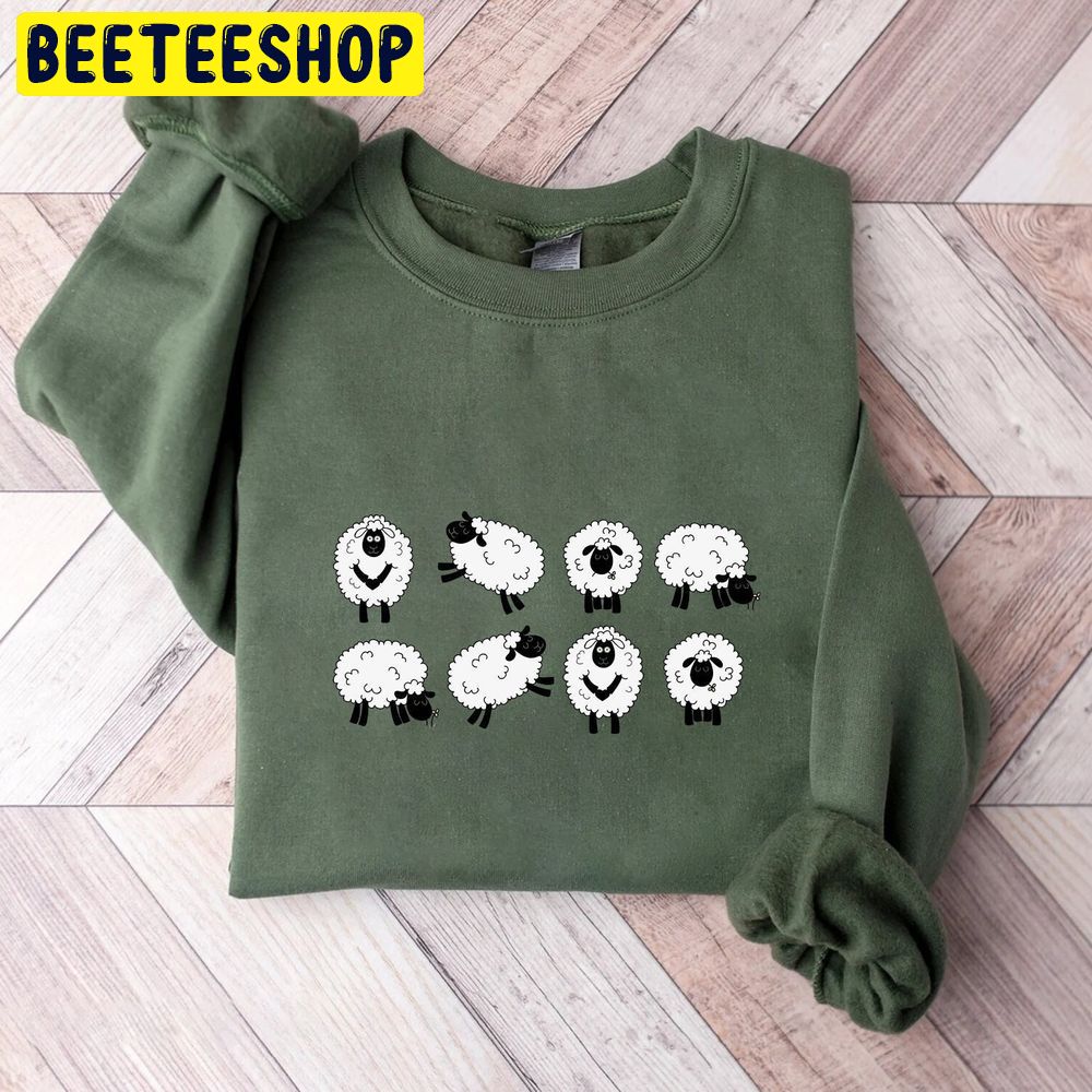 Cute Sheeps Funny Trending Unisex Sweatshirt Cute Sheeps Funny Trending Unisex Sweatshirt