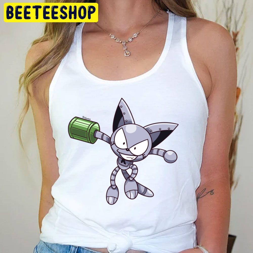 Cyborg Kurochan Alt Robot Cat Kuro Trending Unisex T-Shirt Cyborg Kurochan Alt Robot Cat Kuro Trending Unisex T-Shirt