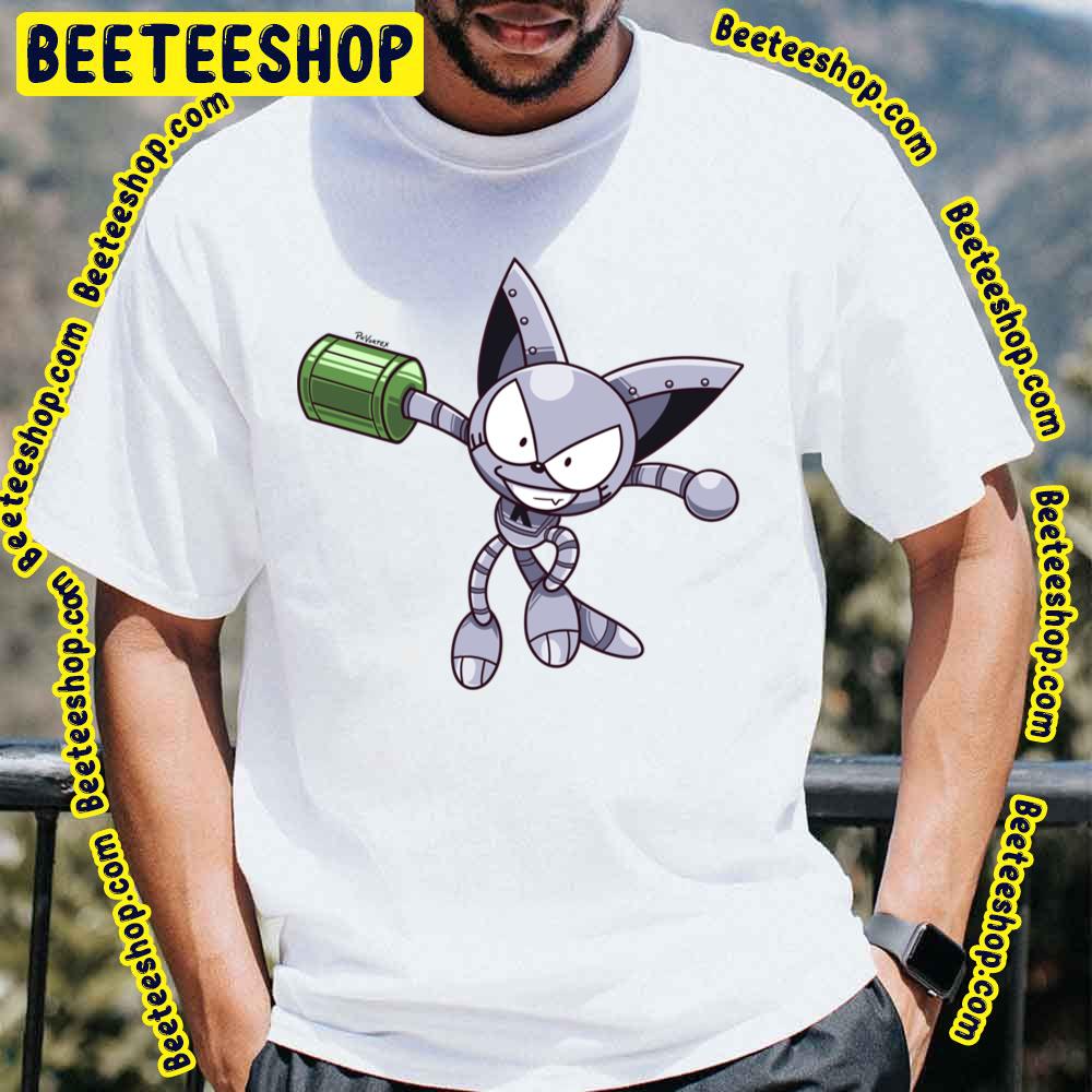 Cyborg Kurochan Alt Robot Cat Kuro Trending Unisex T-Shirt Cyborg Kurochan Alt Robot Cat Kuro Trending Unisex T-Shirt