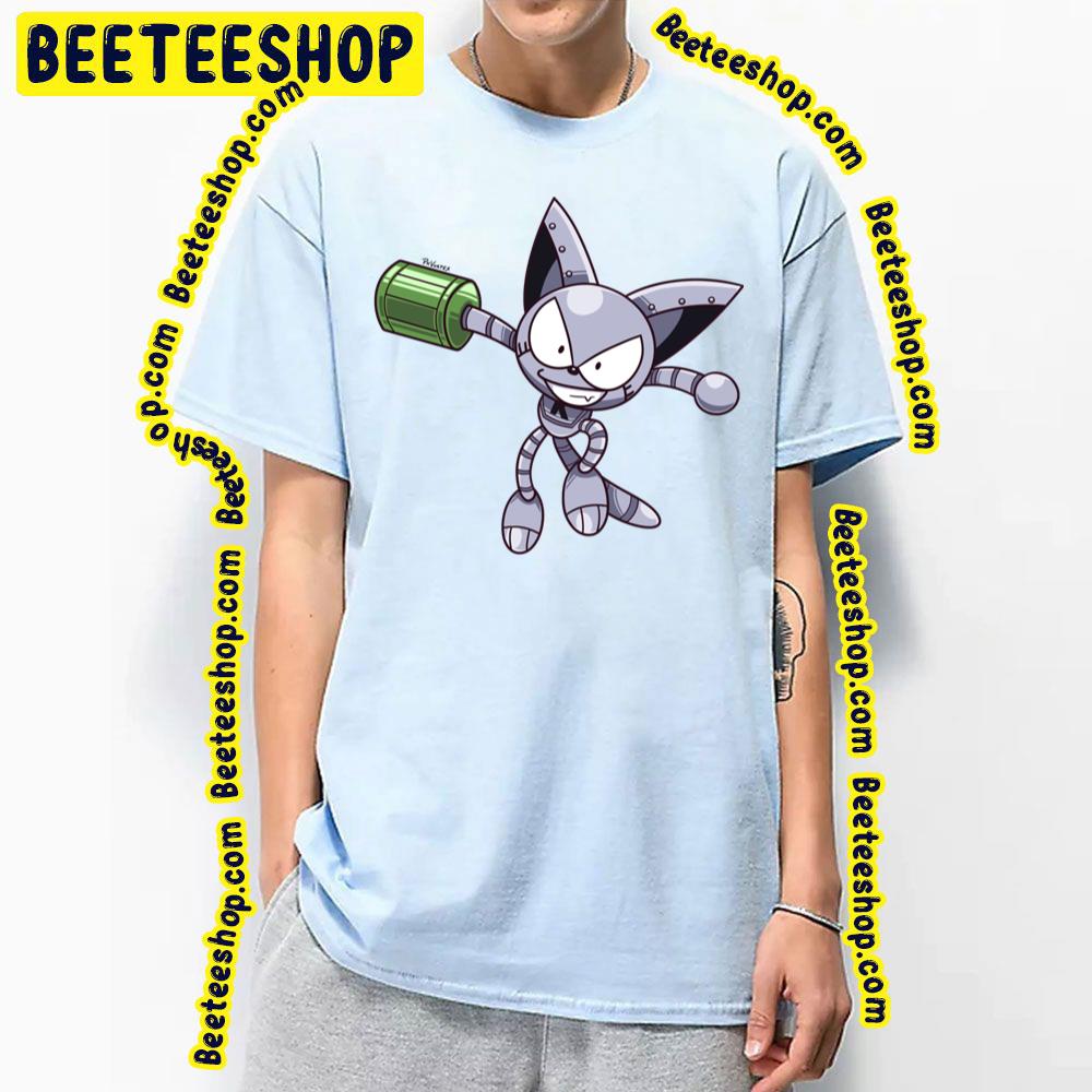 Cyborg Kurochan Alt Robot Cat Kuro Trending Unisex T-Shirt Cyborg Kurochan Alt Robot Cat Kuro Trending Unisex T-Shirt