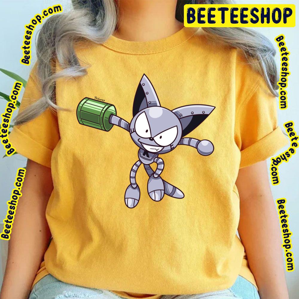 Cyborg Kurochan Alt Robot Cat Kuro Trending Unisex T-Shirt Cyborg Kurochan Alt Robot Cat Kuro Trending Unisex T-Shirt