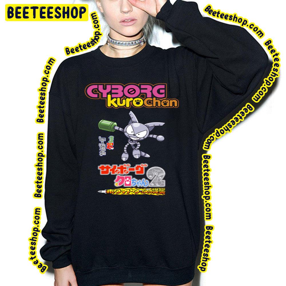 Cyborg Kurochan Triblend Robot Cat Kuro Trending Unisex T-Shirt Cyborg Kurochan Triblend Robot Cat Kuro Trending Unisex T-Shirt