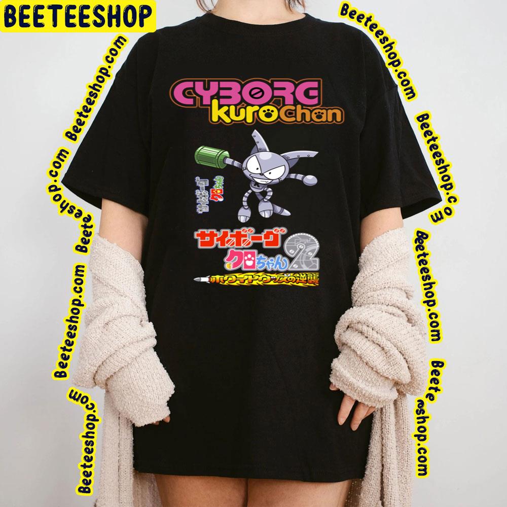 Cyborg Kurochan Triblend Robot Cat Kuro Trending Unisex T-Shirt Cyborg Kurochan Triblend Robot Cat Kuro Trending Unisex T-Shirt