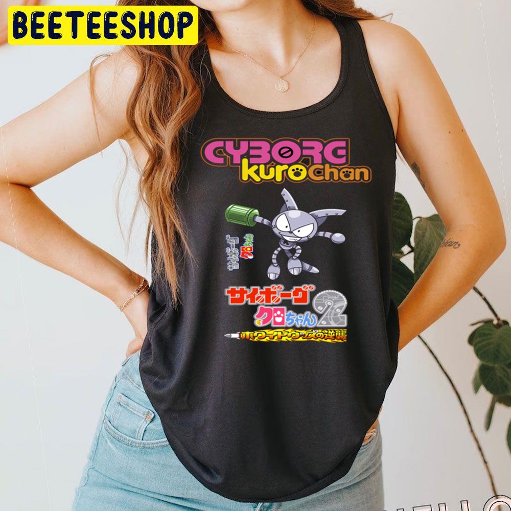 Cyborg Kurochan Triblend Robot Cat Kuro Trending Unisex T-Shirt Cyborg Kurochan Triblend Robot Cat Kuro Trending Unisex T-Shirt