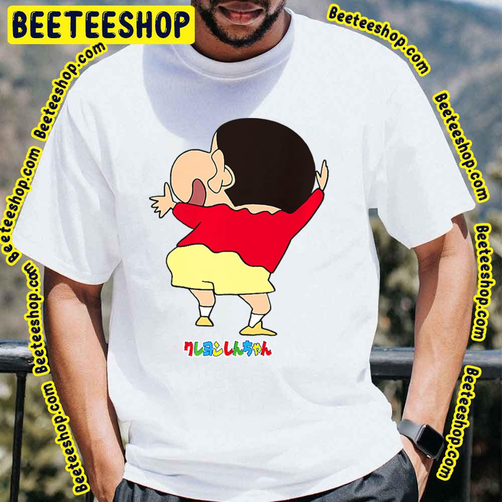 Dancing Crayon Shin Chan Trending Unisex T-Shirt Dancing Crayon Shin Chan Trending Unisex T-Shirt