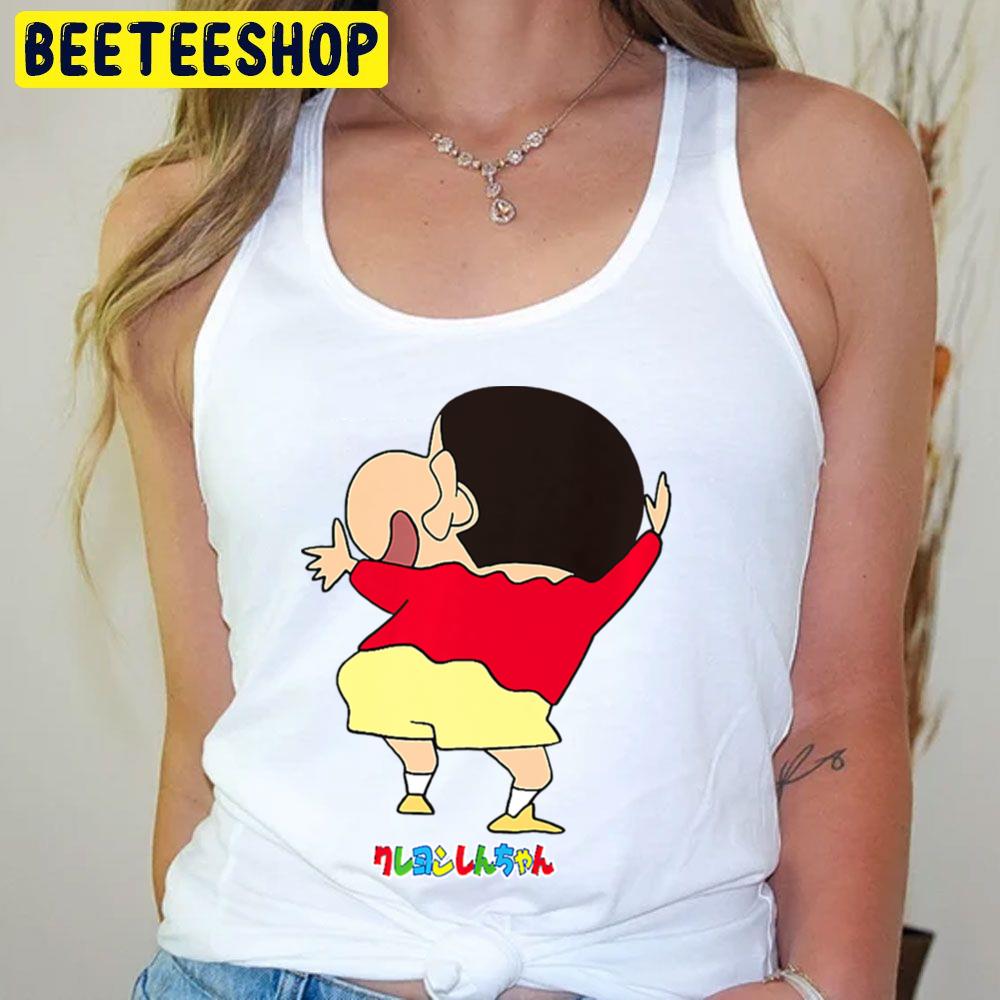 Dancing Crayon Shin Chan Trending Unisex T-Shirt Dancing Crayon Shin Chan Trending Unisex T-Shirt