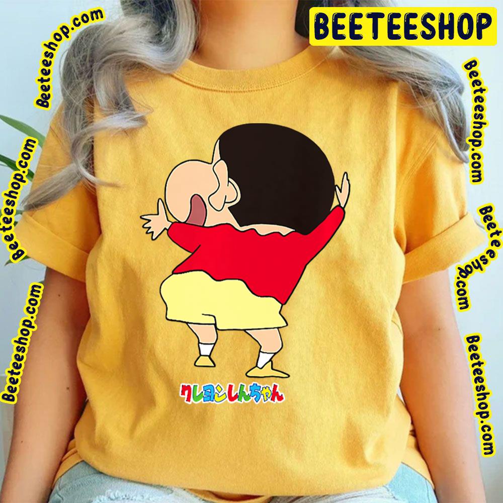 Dancing Crayon Shin Chan Trending Unisex T-Shirt Dancing Crayon Shin Chan Trending Unisex T-Shirt