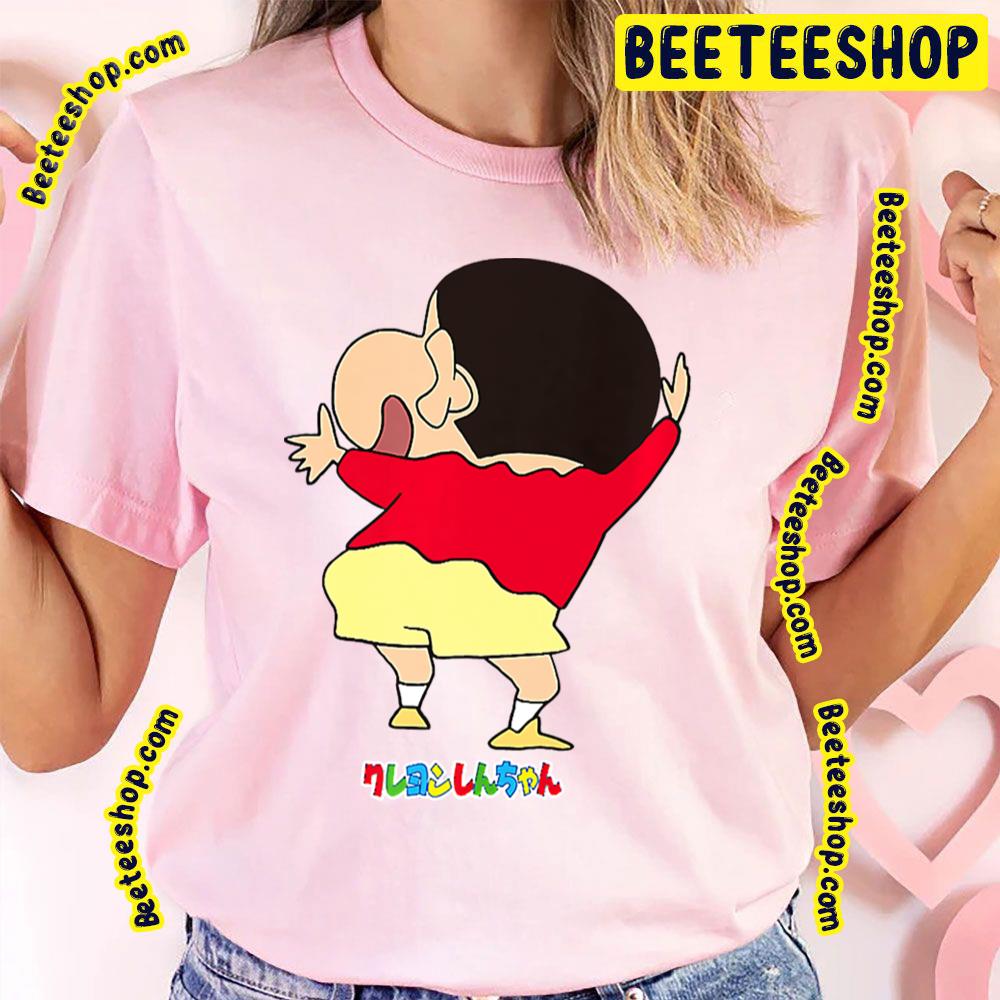 Dancing Crayon Shin Chan Trending Unisex T-Shirt Dancing Crayon Shin Chan Trending Unisex T-Shirt