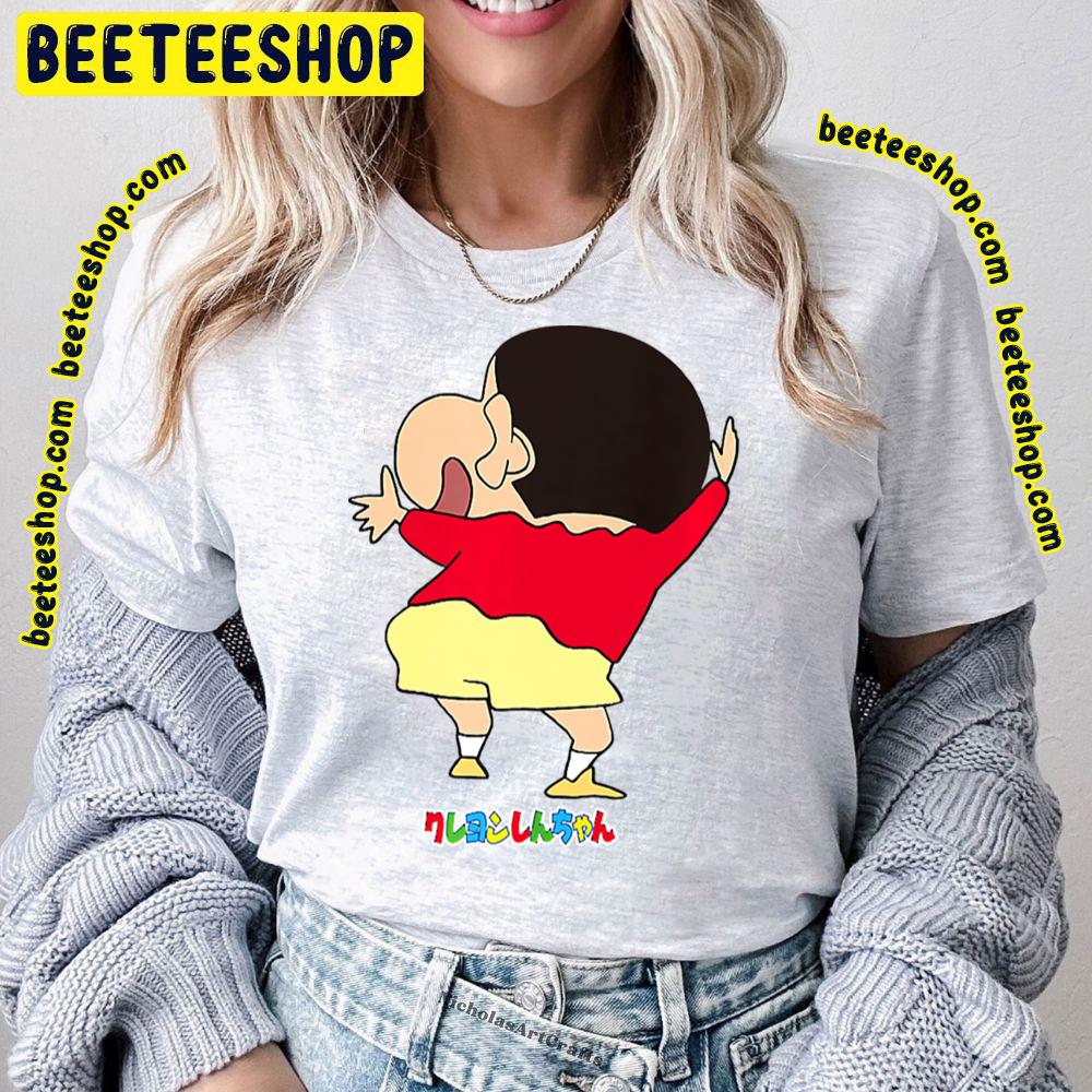 Dancing Crayon Shin Chan Trending Unisex T-Shirt Dancing Crayon Shin Chan Trending Unisex T-Shirt