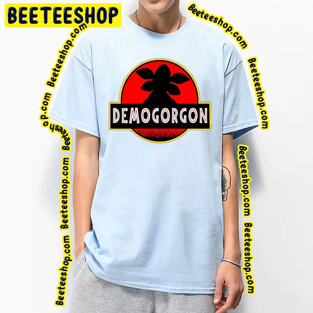 Demogorgon Jurassic Park Stranger Things Trending Unisex T-Shirt Demogorgon Jurassic Park Stranger Things Trending Unisex T-Shirt